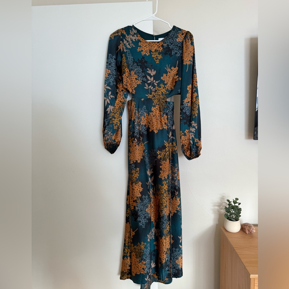 Quinn Floral Cutout Maxi Dress